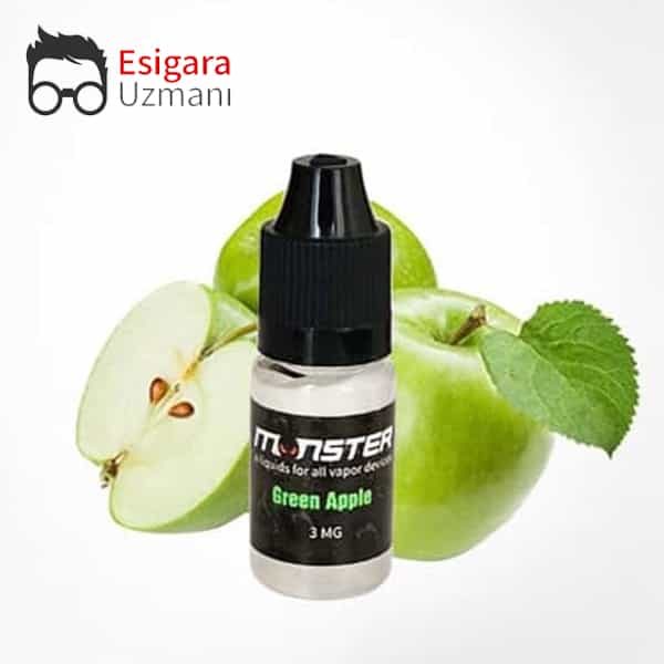 monster elmalı likit 10 ml