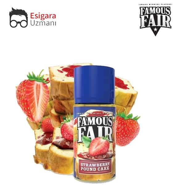 famous fair strawberry poun cake likit 100ml