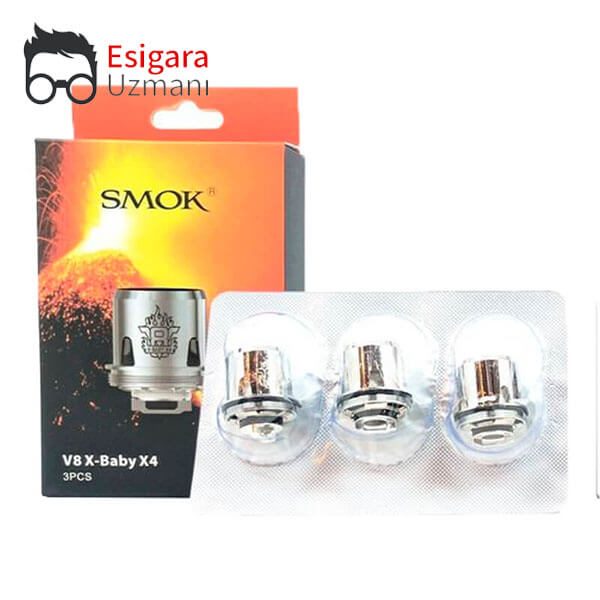 smok v8 x baby x4 coil 3lü paket