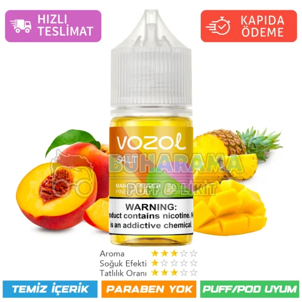 Vozol Likit Mango Peach Pineapple