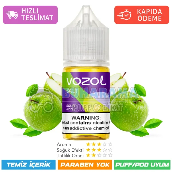 Vozol Likit Sour Apple